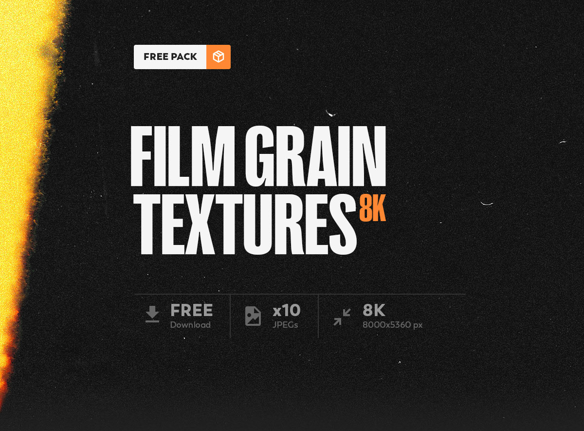 Free film grain textures