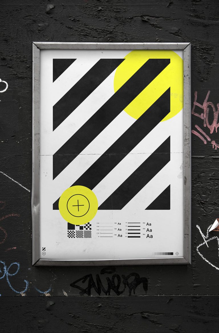 free poster mockup template