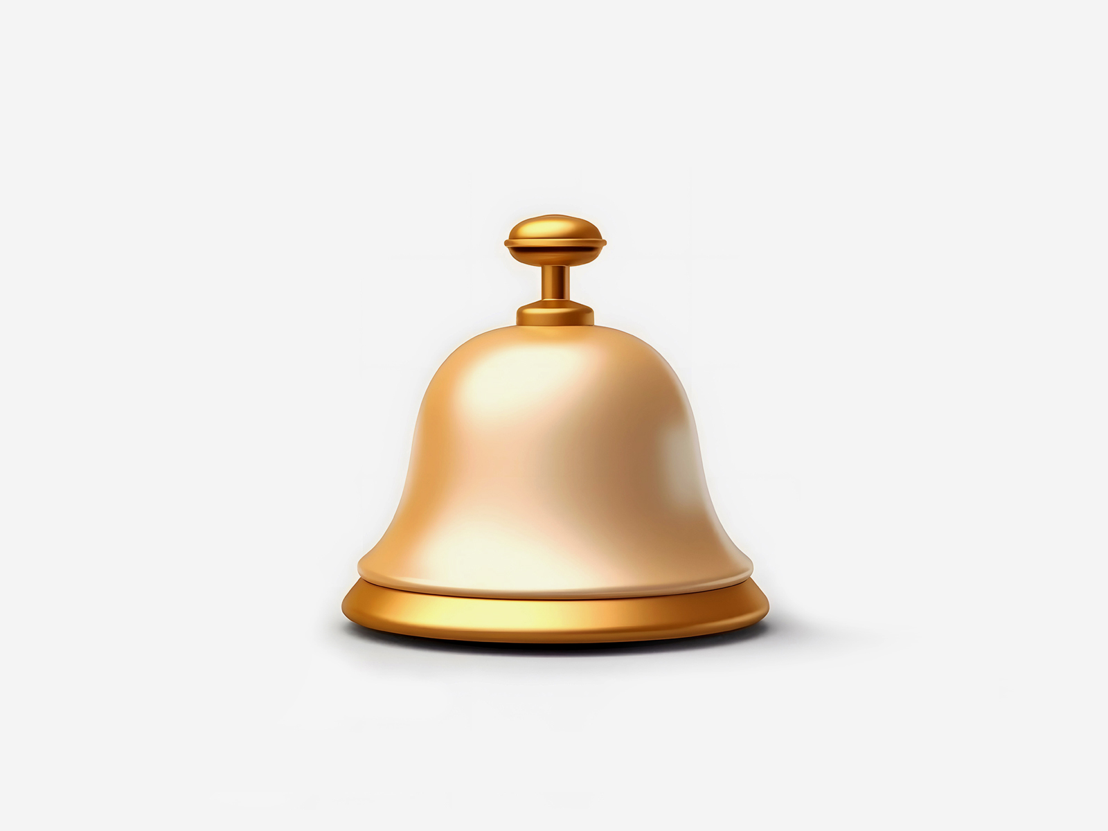 Golden Bell Icon