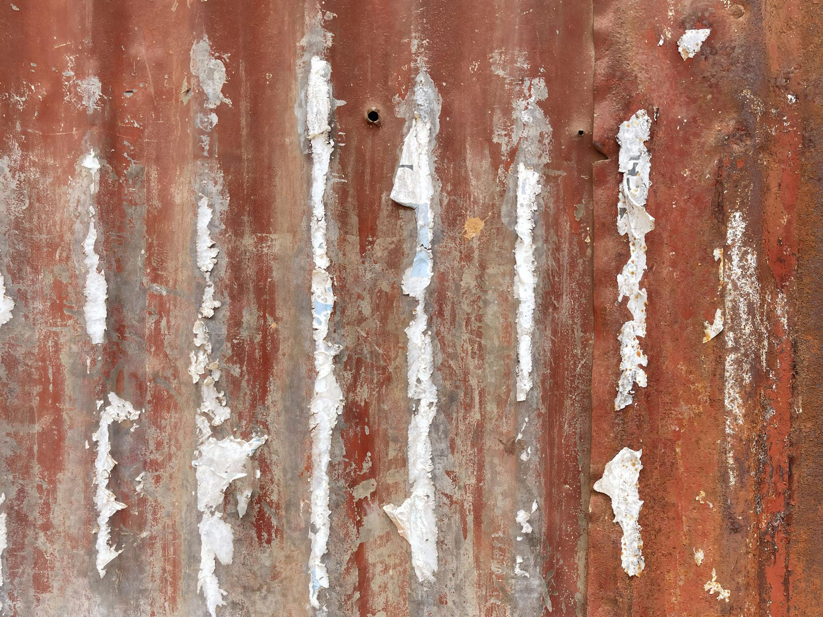 Rusty Old Metal Sheet Texture Background