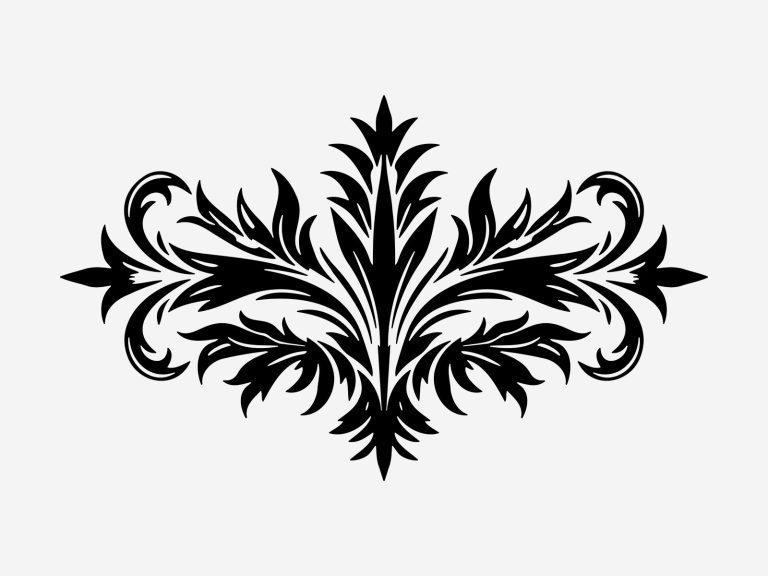 Vector Floral Ornament Pattern