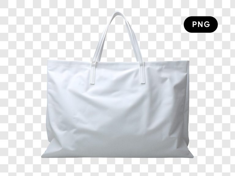 White Shopping Bag PNG