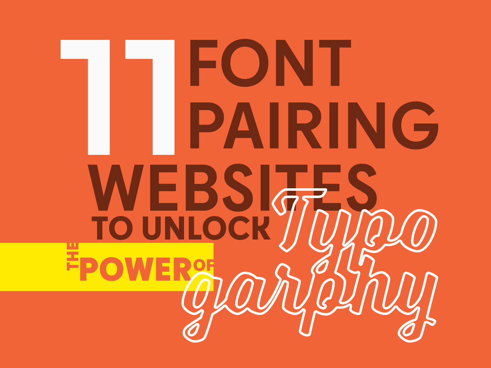 Font pairing websites