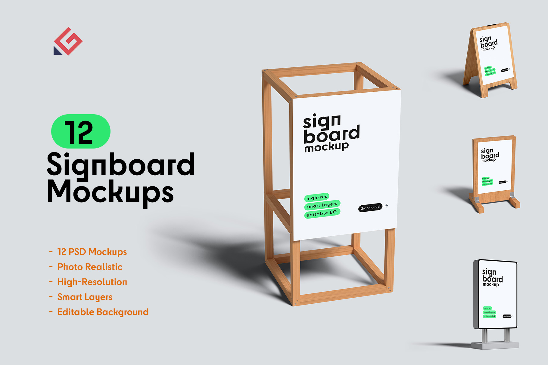 Signboard Mockups