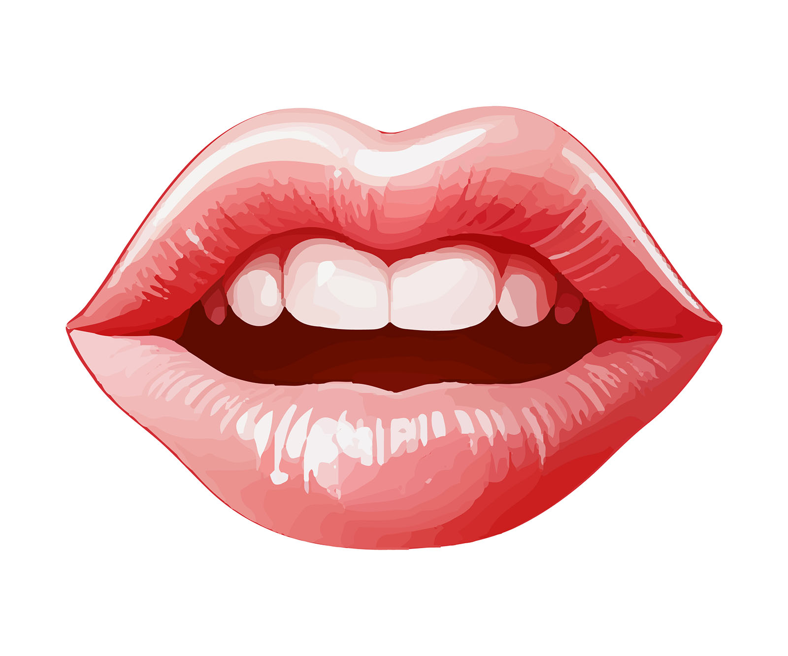 Vector Mouth Illustration