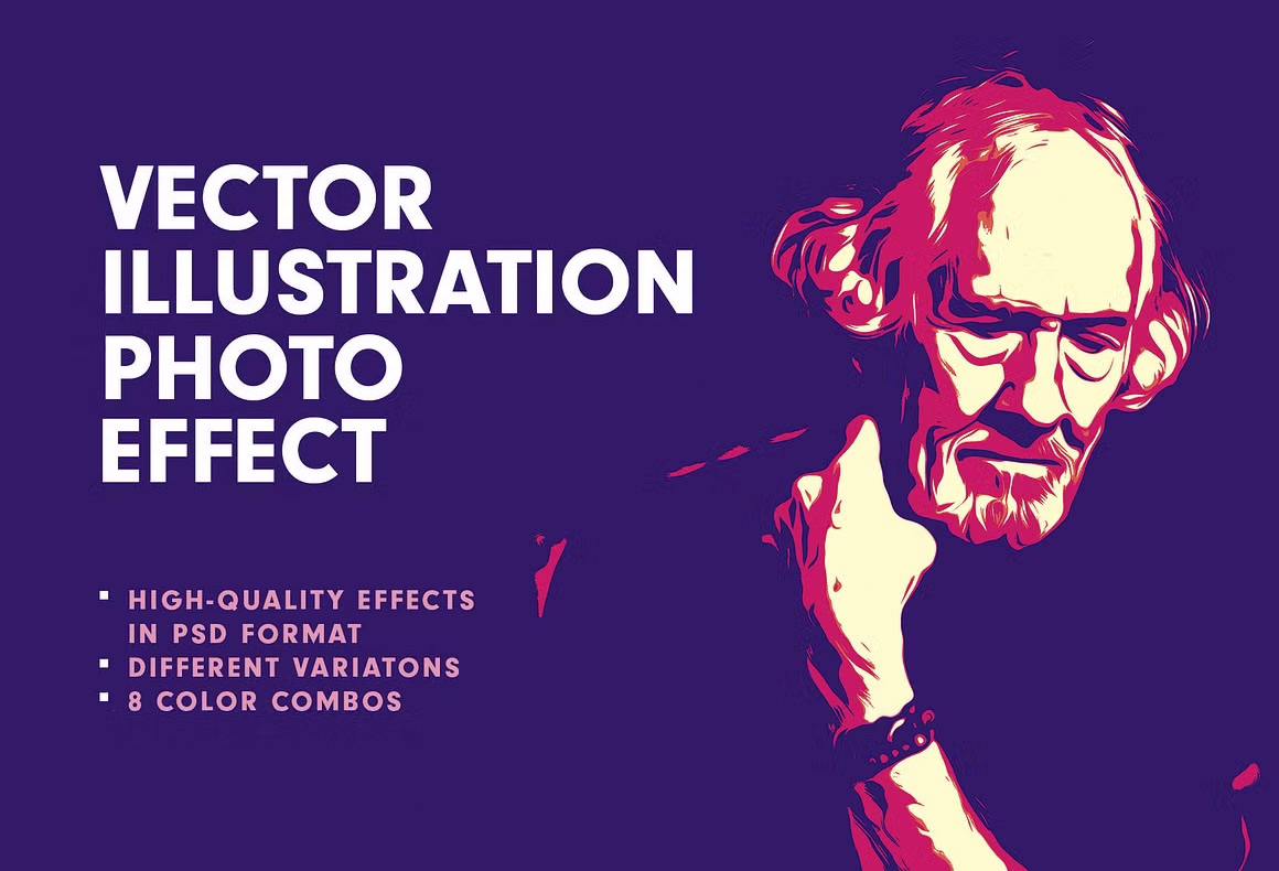 Vector Illustration Photo Effect