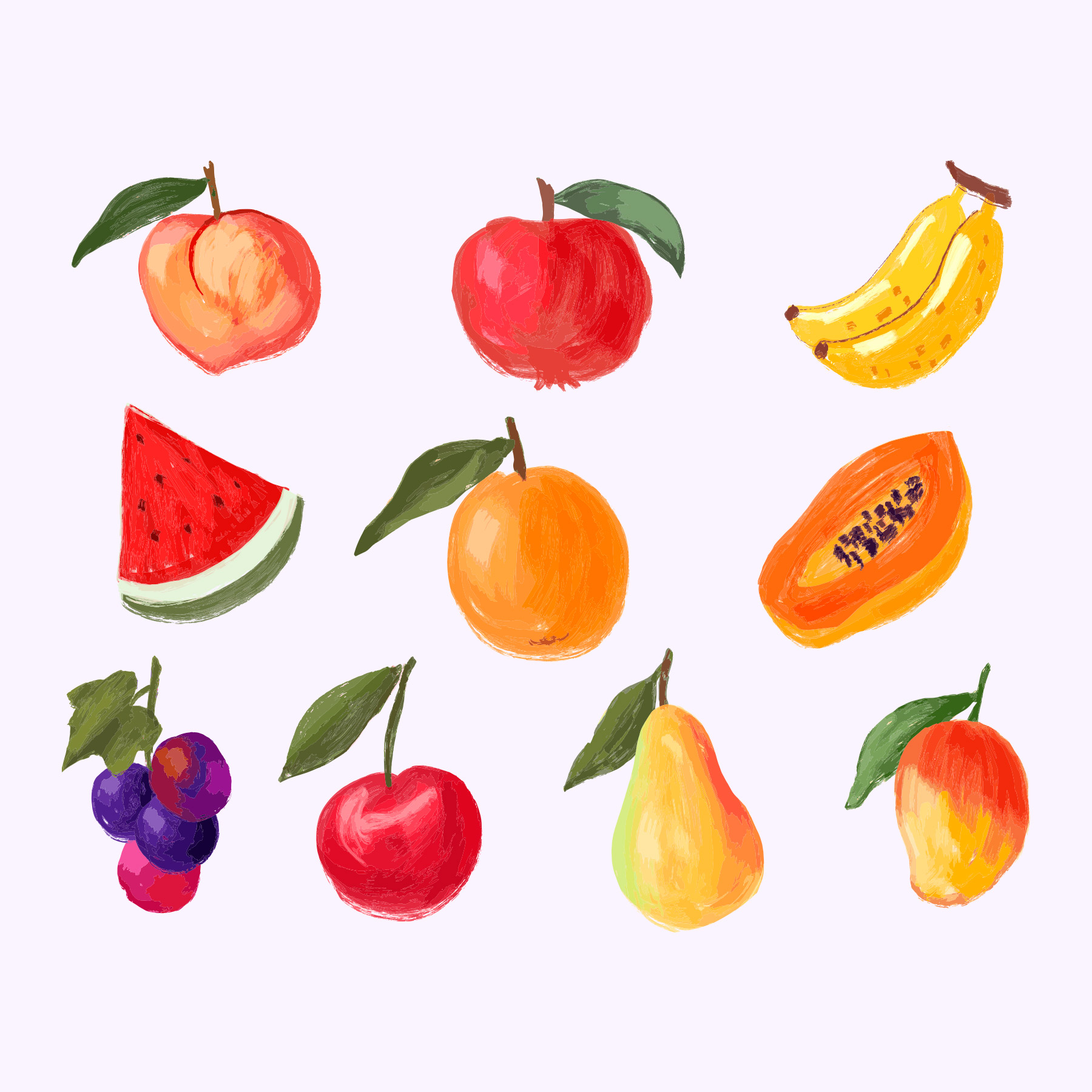 fruit-illustrations