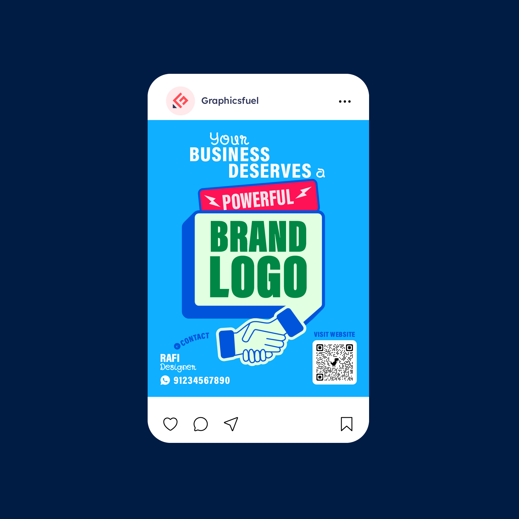 Brand Logo Instagram Post